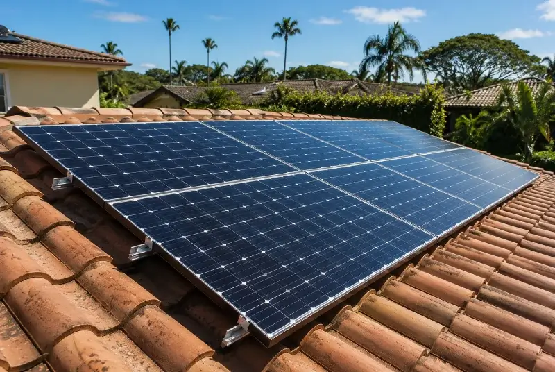 Installation de panneaux solaires à Reynès